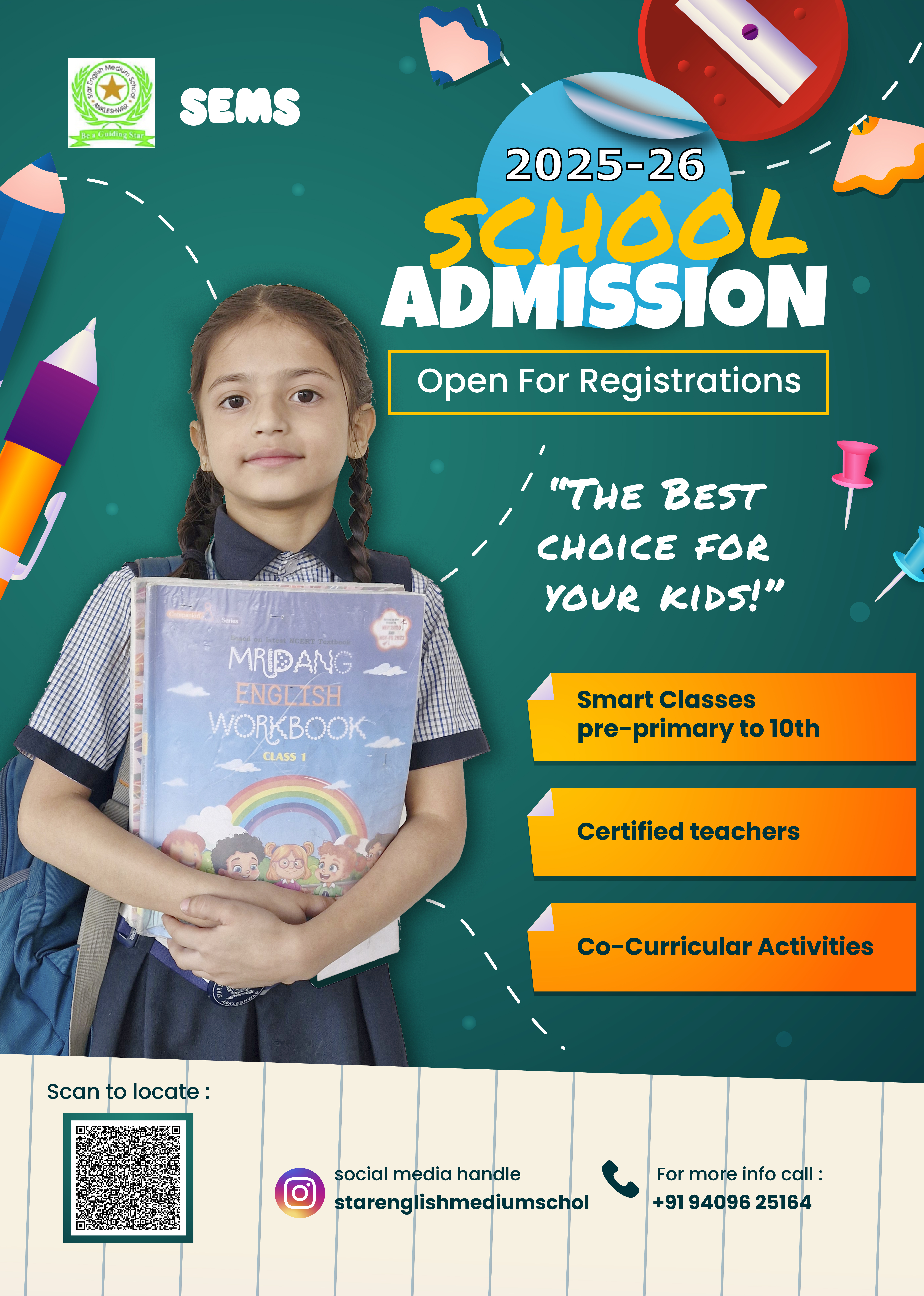 Admission Poster